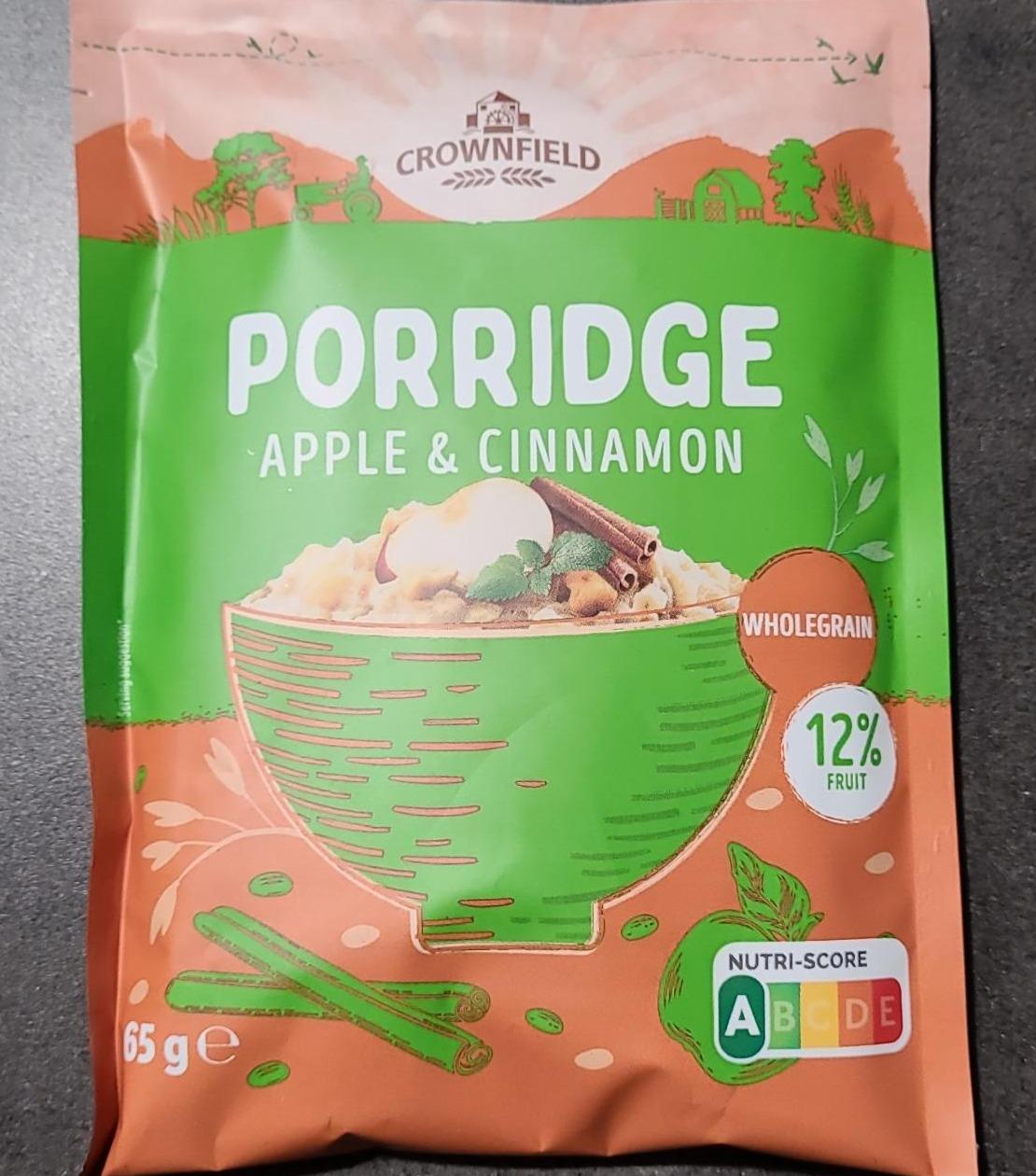 Fotografie - Porridge Apple & Cinnamon Crownfield