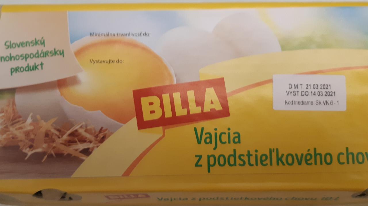 Fotografie - Vajcia z podstielkového chovu L Billa