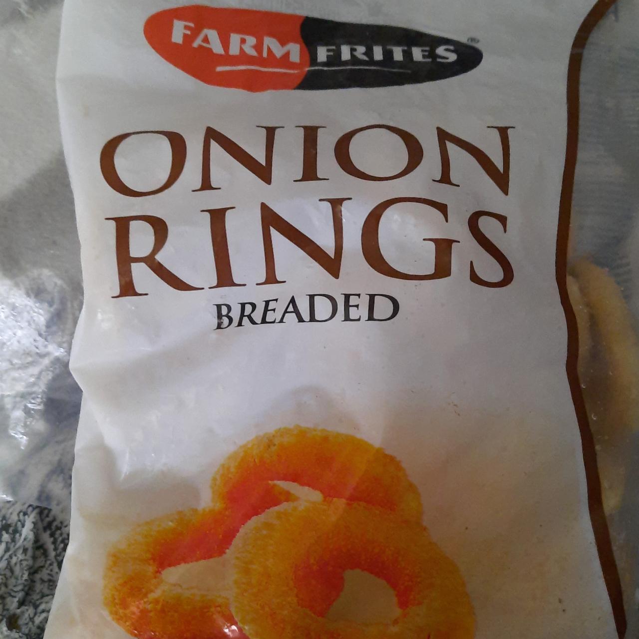 Fotografie - Onion Rings breaded Farm Frites