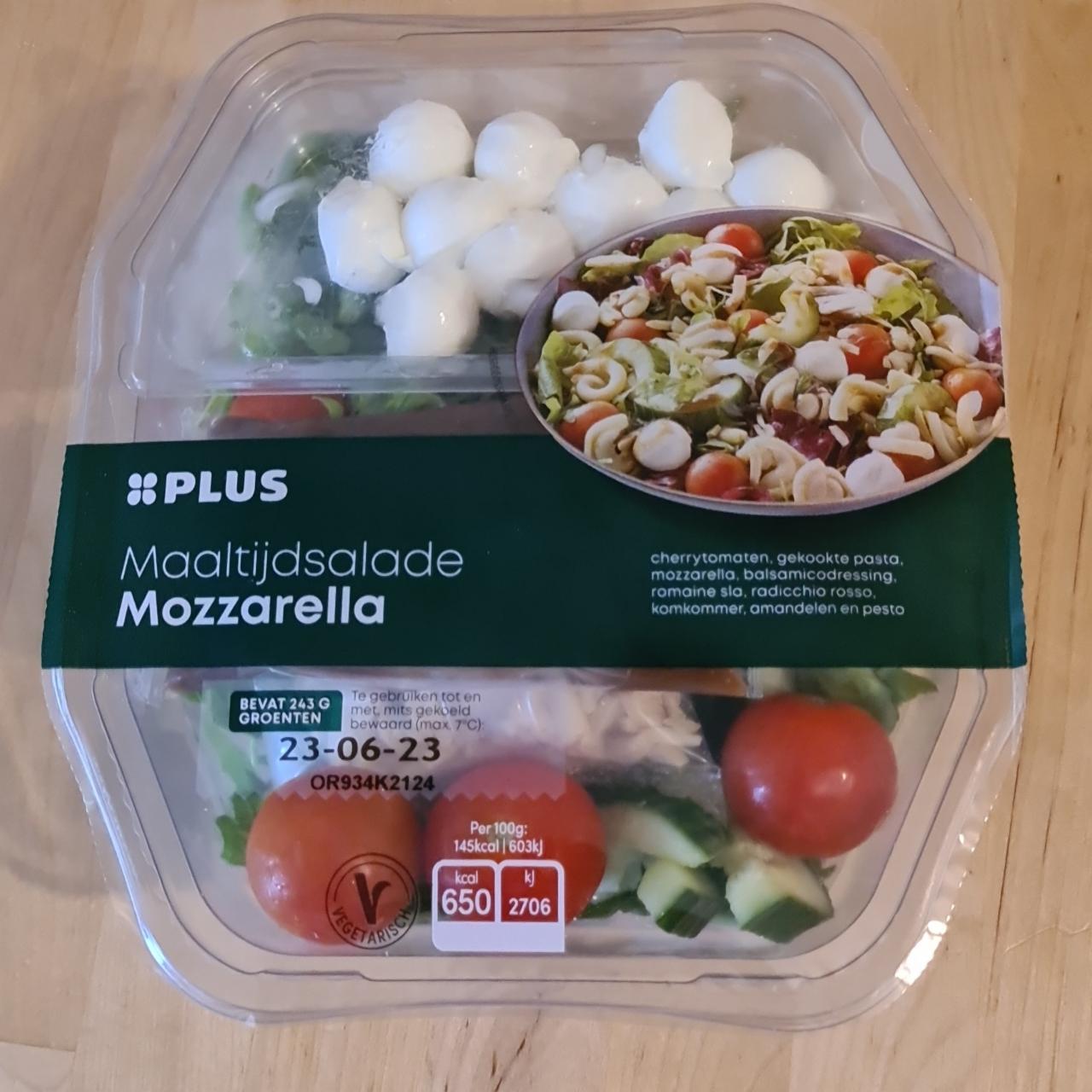 Fotografie - Maaltijdsalade Mozzarella Plus