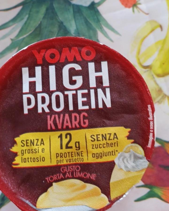 Fotografie - High protein kvarg gusto torta al limone Yomo