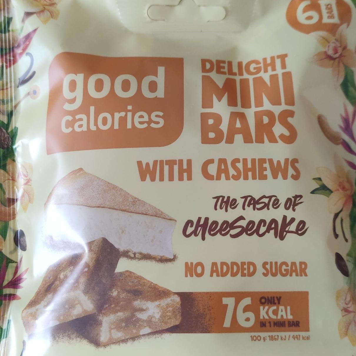 Fotografie - Delight mini bars with cashews Good calories