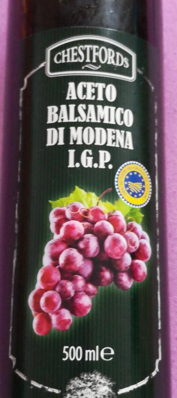 Fotografie - Aceto balsamico di Modena. I. G. P. Chestfords