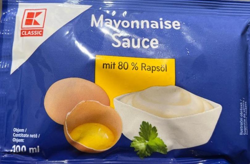 Fotografie - Mayonnaise Sauce mit 80% Rapsöl K-Classic