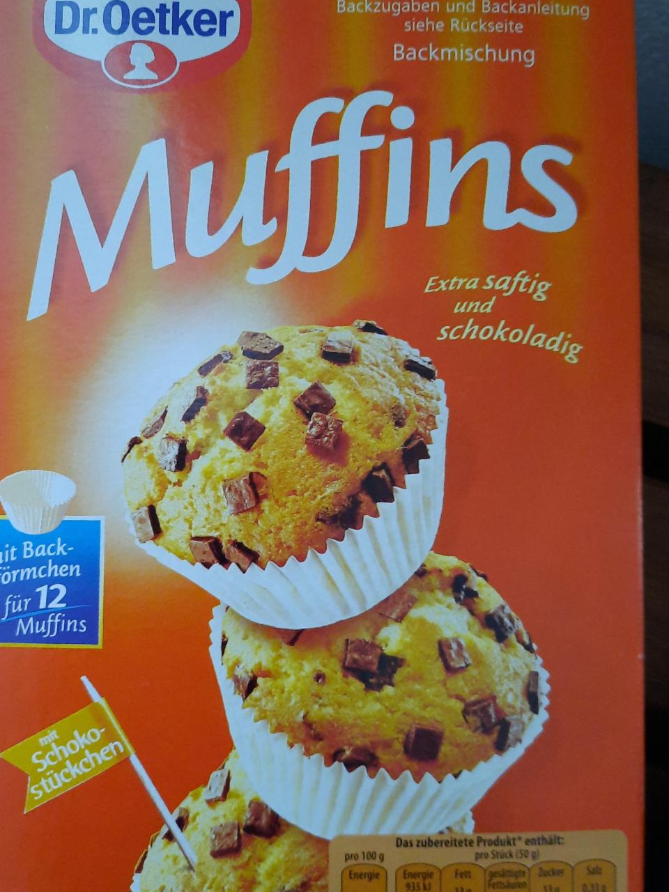 Fotografie - muffins Oetker