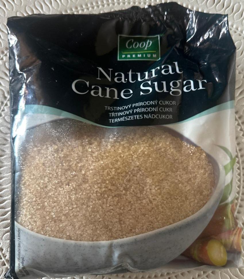Fotografie - Natural Cane Sugar Trstinový prírodný cukor Coop premium