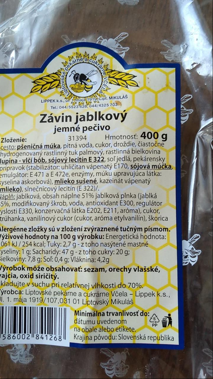 Fotografie - Závin jablkový Lippek