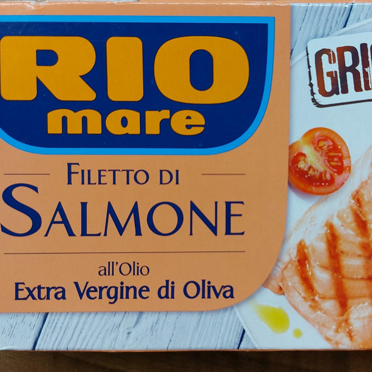 Fotografie - Filetto Di Salmone Extra Vergine di Oliva Rio mare