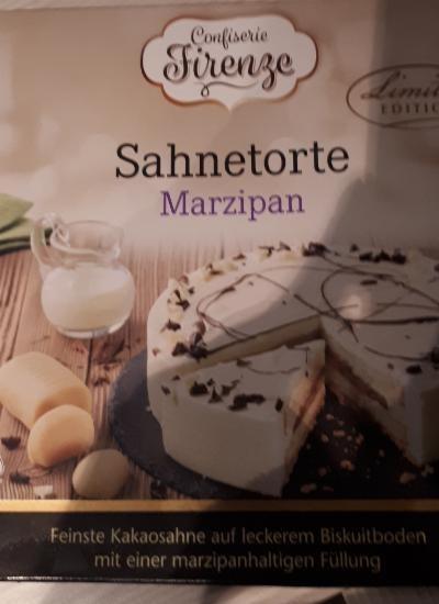 Fotografie - Sahnetorte marzipan