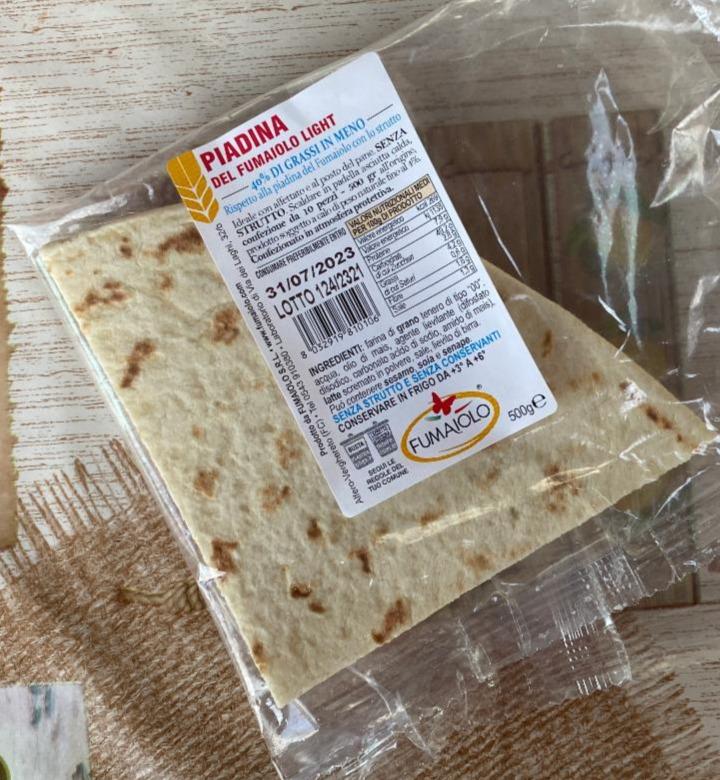 Fotografie - Piadina del Fumaiolo Light