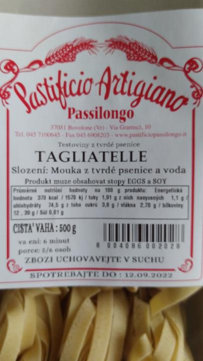 Fotografie - Tagliatelle Pastifico Artigiano