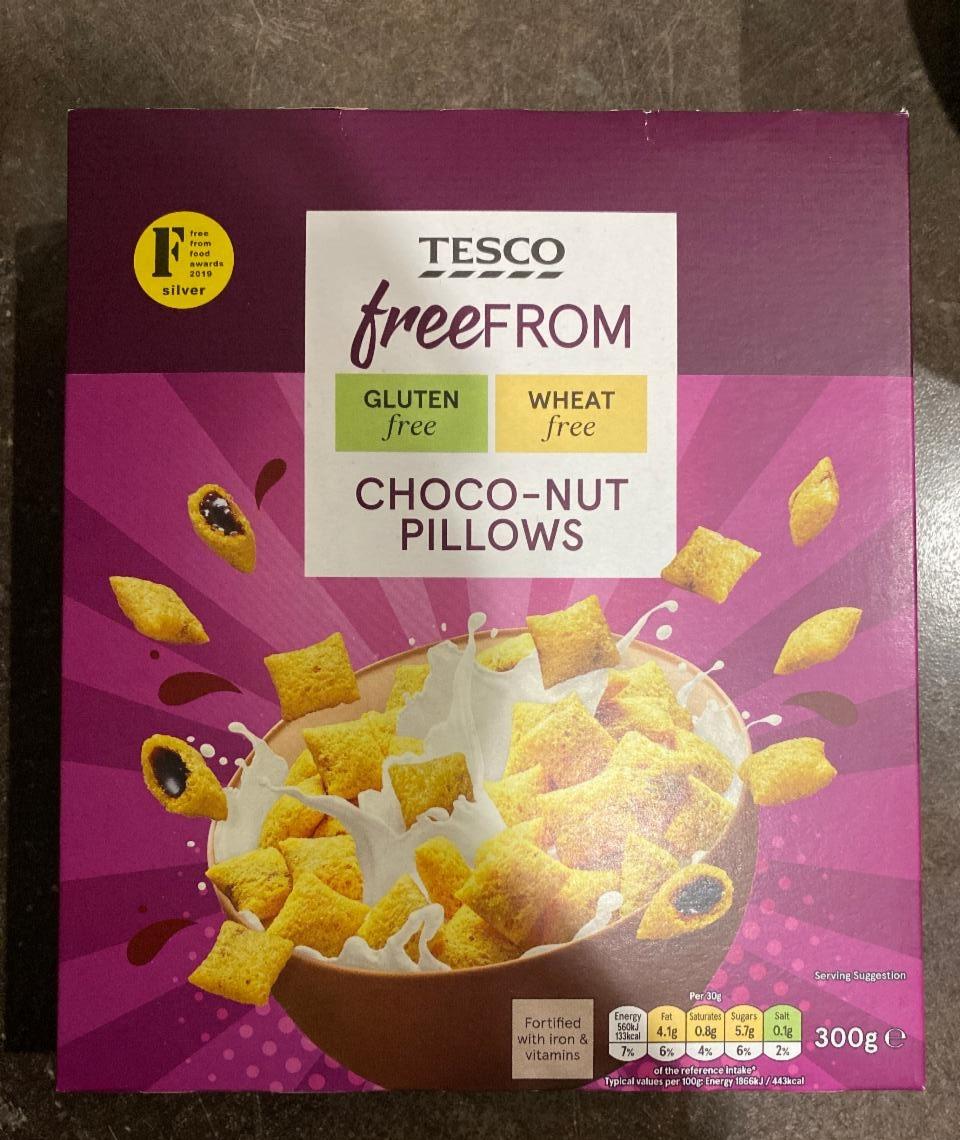 Fotografie - Choco-nut pillows Tesco free from