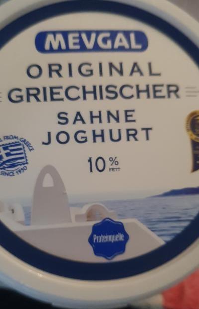 Fotografie - Griechischer Sahne Jogurt Mevgal Spar 