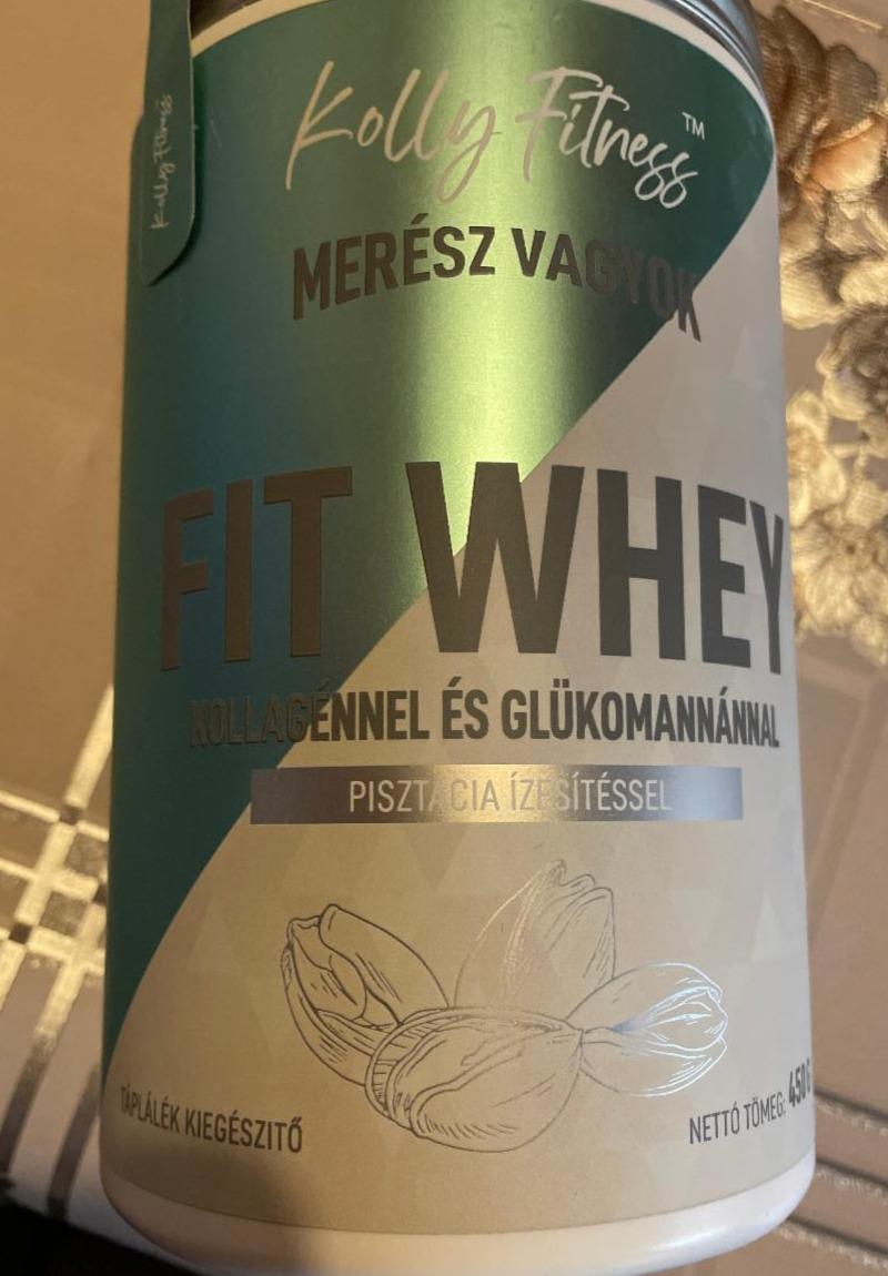 Fotografie - Kolly Fitness Fit Whey Pisztácia