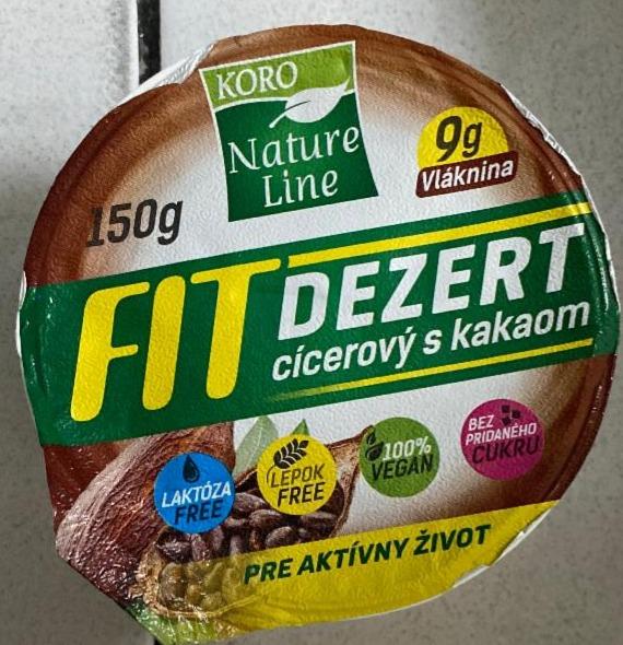 Fotografie - Fit dezert cícerový s kakaom