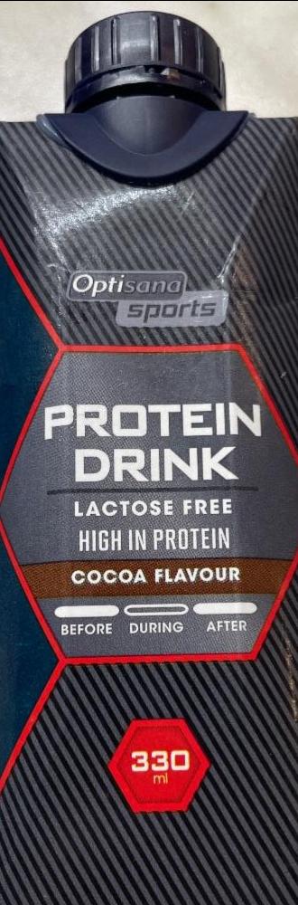 Fotografie - Protein Drink Cocoa flavour Optisana sports