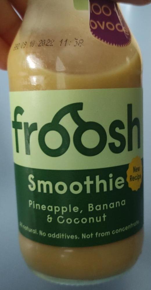 Fotografie - Smoothie Pineapple, Banana & Coconut Froosh