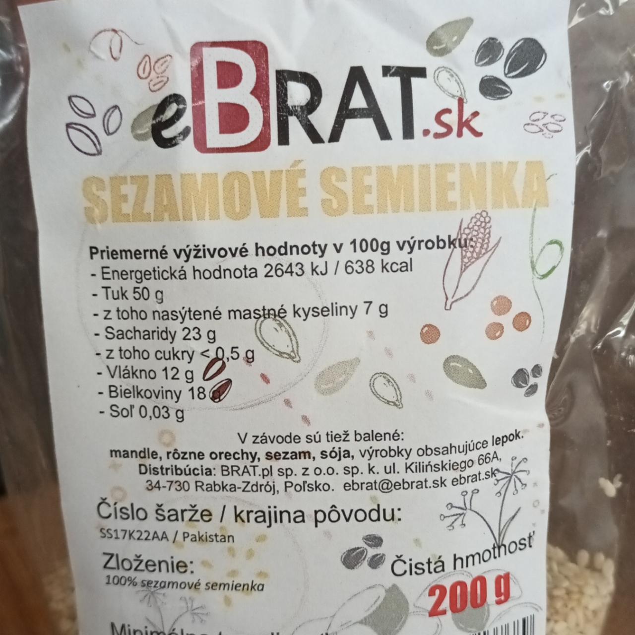 Fotografie - Sezamové semienka eBrat.sk