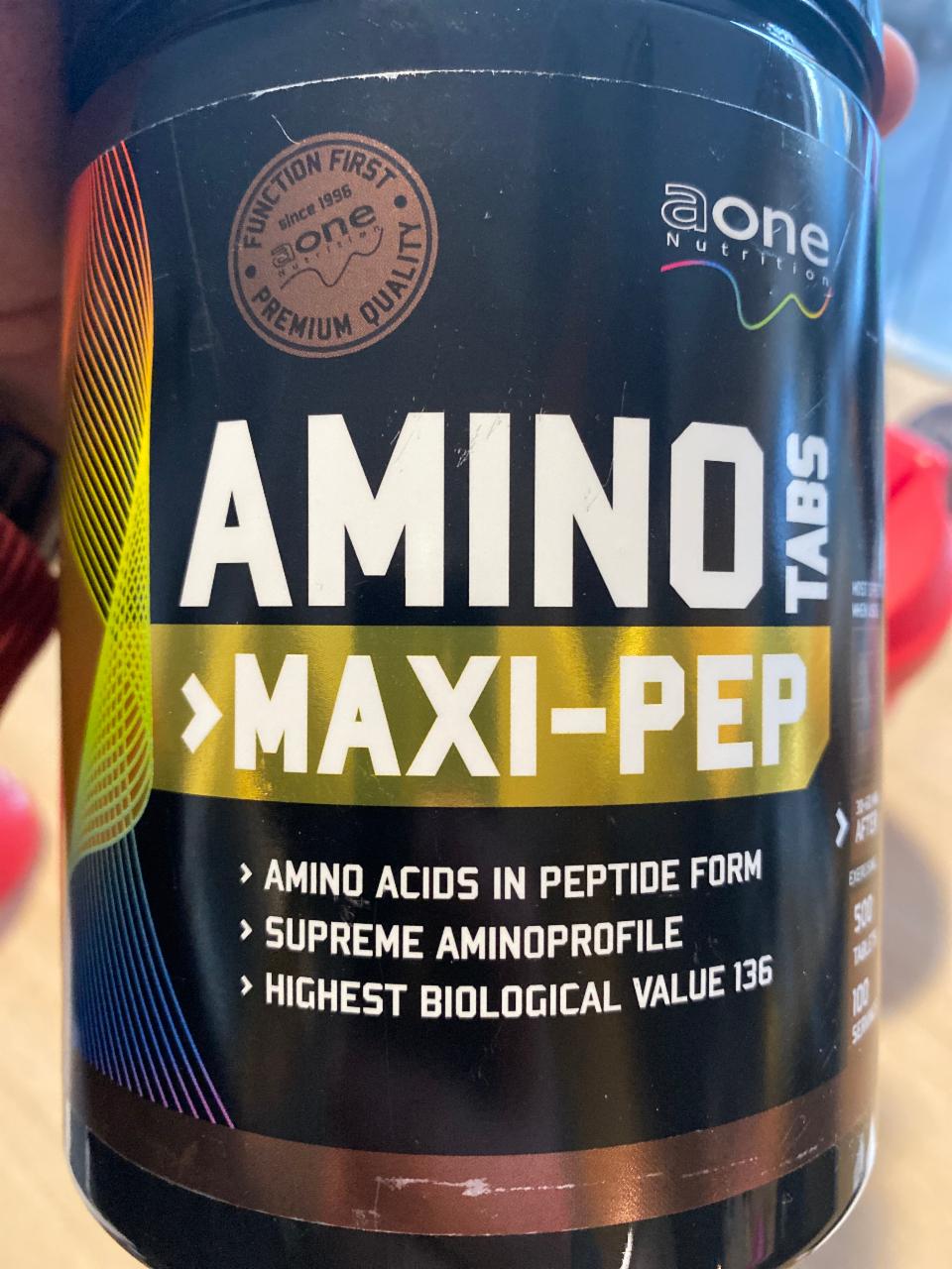 Fotografie - aone amino maxi-pep