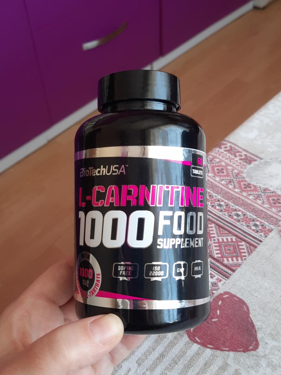 Fotografie - L-Carnitine 1000 Food Supplement