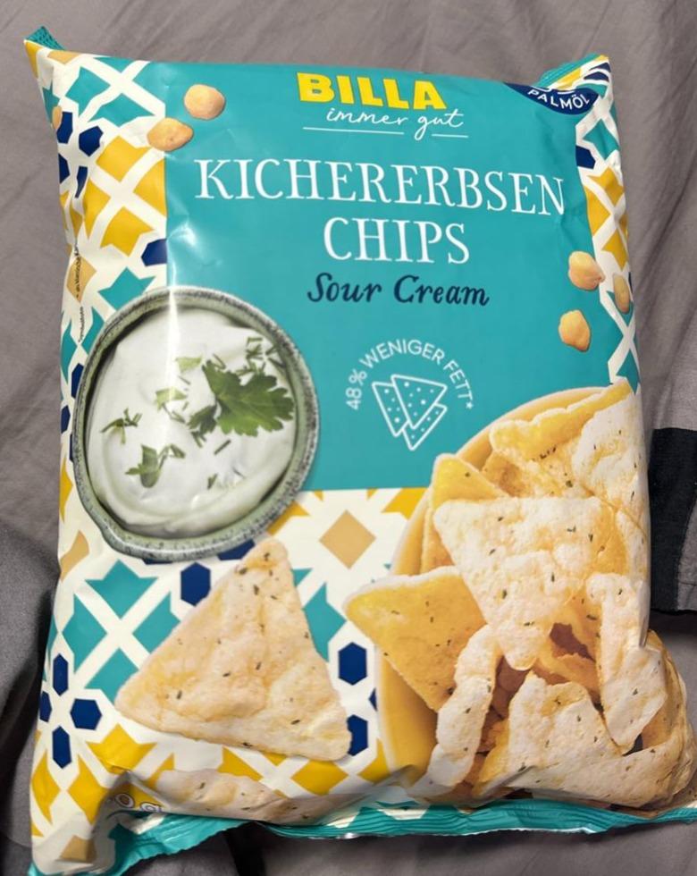 Fotografie - Kichererbsen Chips Sour Cream Billa