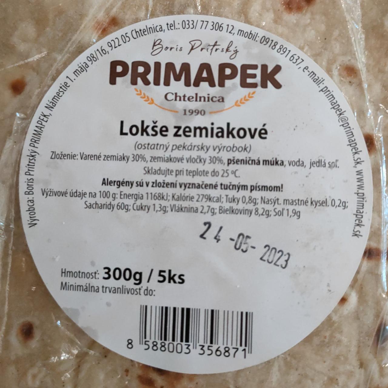 Fotografie - Lokše zemiakové Primapek
