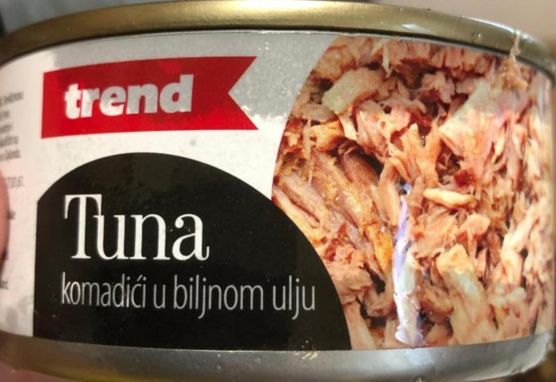 Fotografie - Tuna komadicí u biljnim ulju Trend