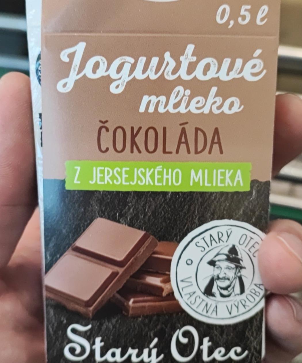 Fotografie - Jogurtové mlieko čokoláda Starý Otec
