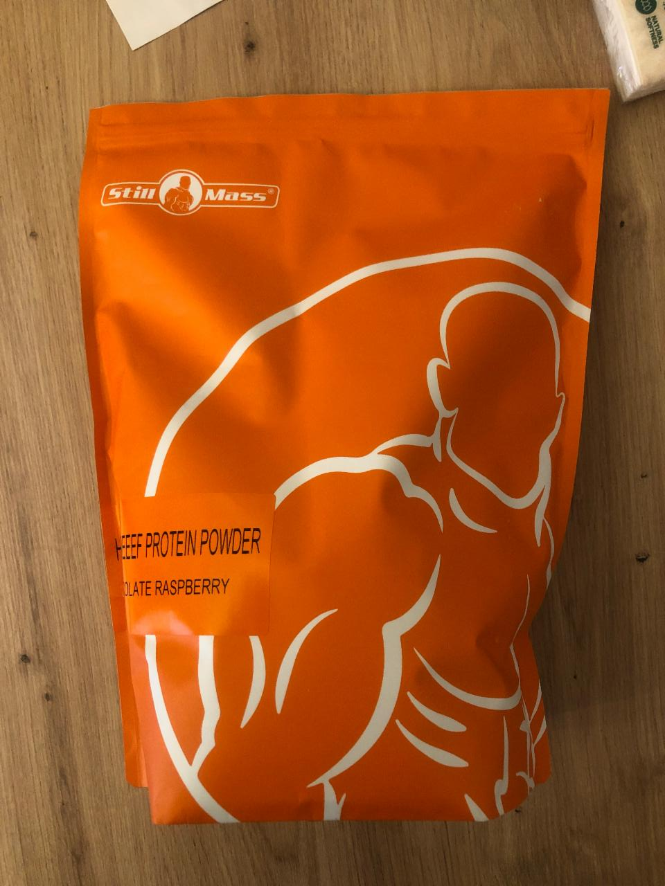 Fotografie - Hydrobeef protein powder Chocolate Raspberry Still Mass