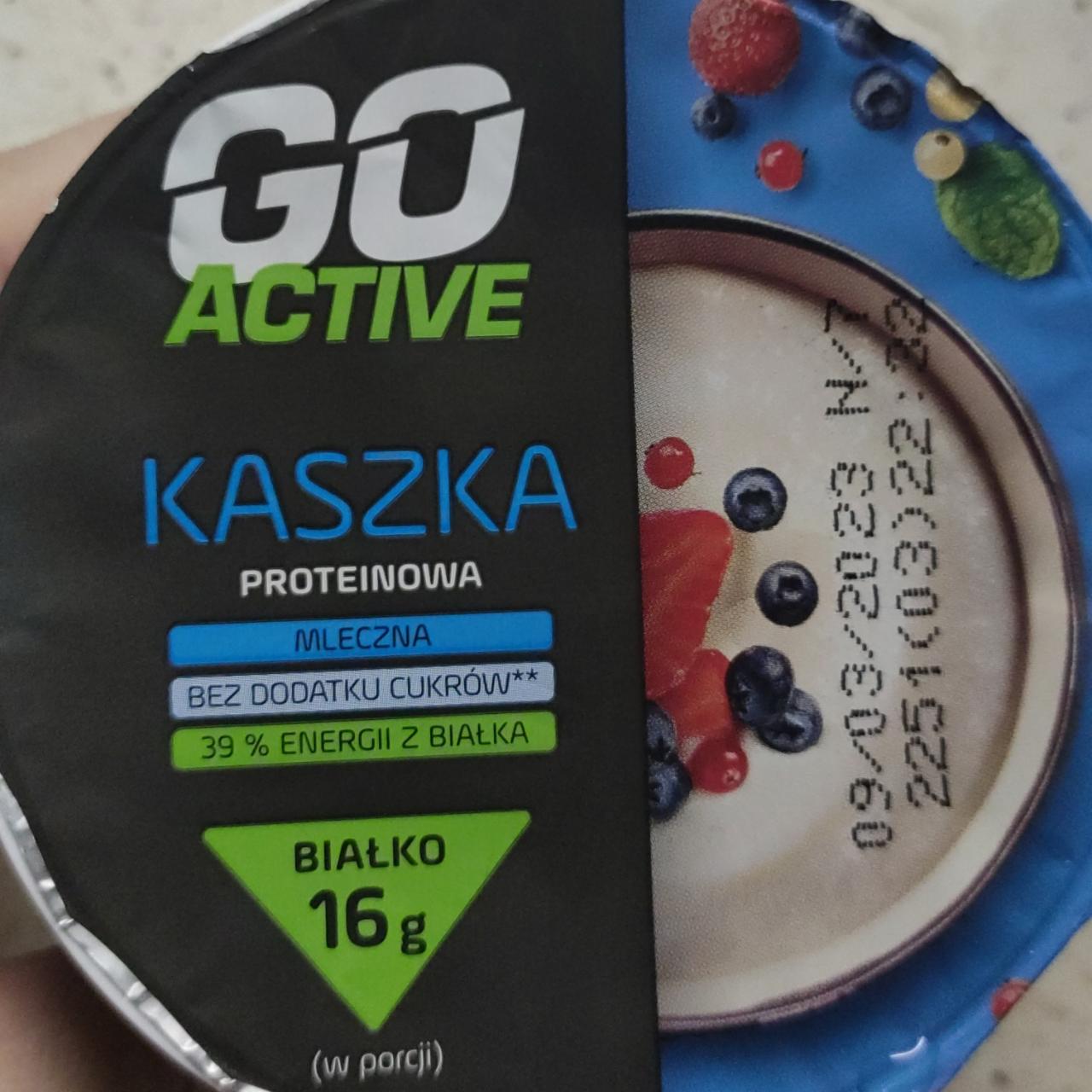 Fotografie - Kaszka proteinowa mleczna Go Active