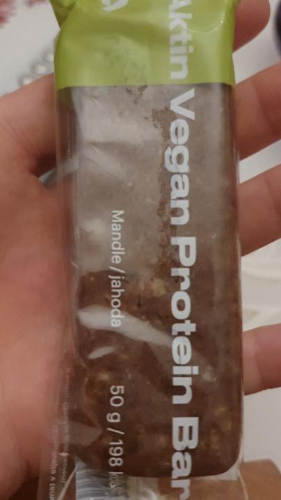 Fotografie - aktin vegan protein bar mandle/jahoda