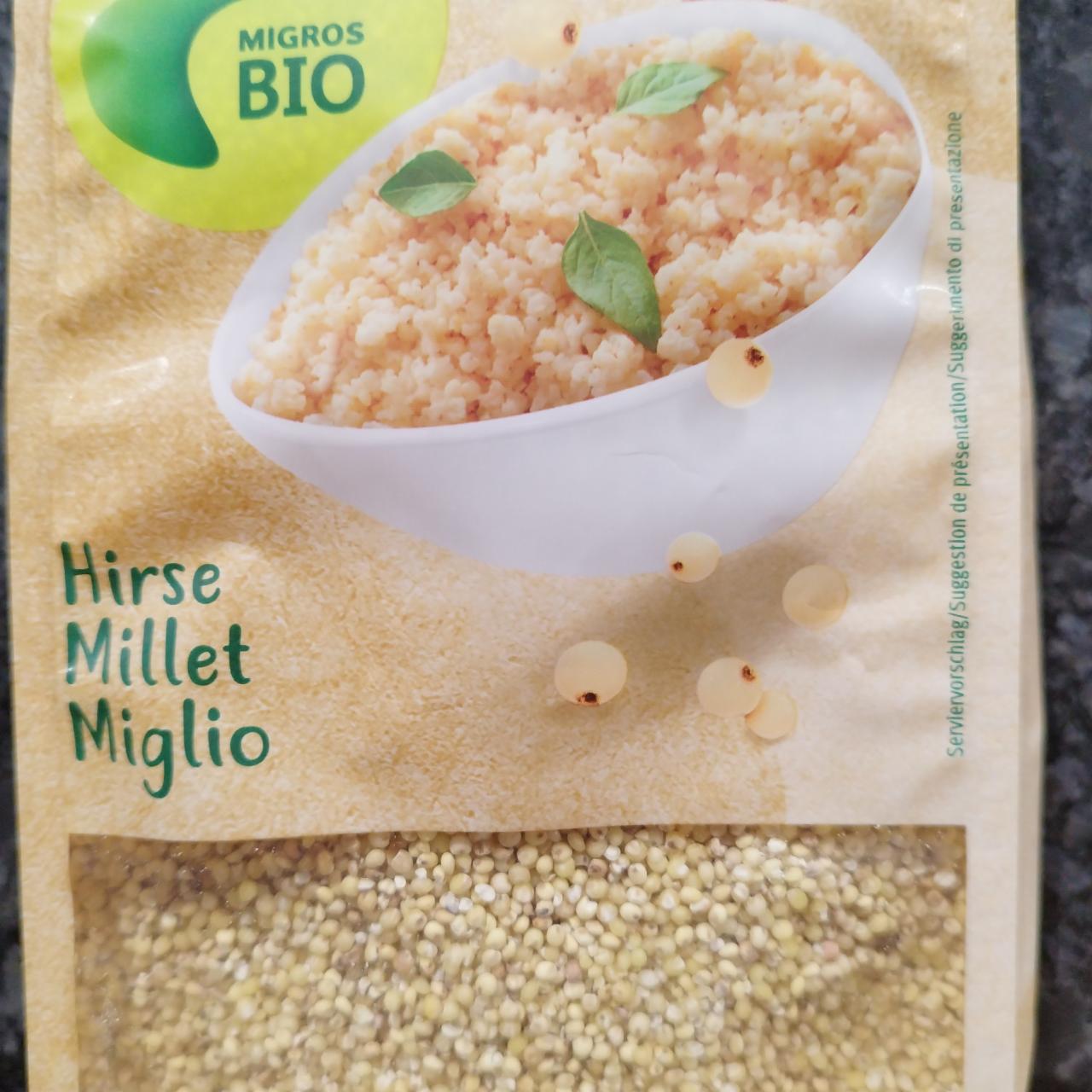 Fotografie - Hirse Millet Miglio Migros Bio