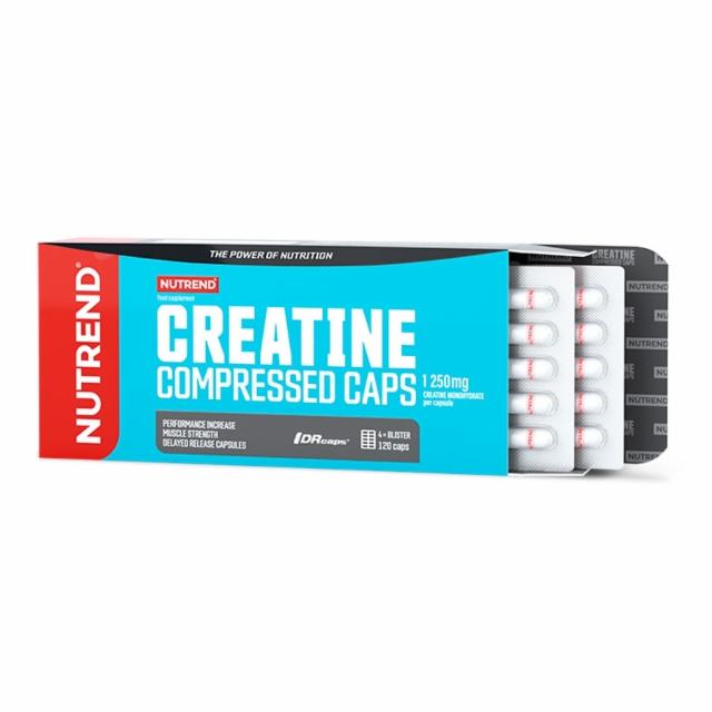 Fotografie - Creatine compressed caps Nutrend