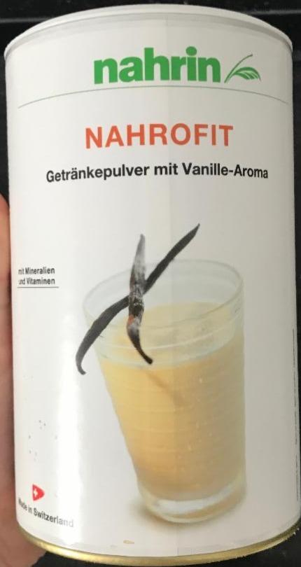 Fotografie - Nahrofit s vanilkovou příchutí Nahrin