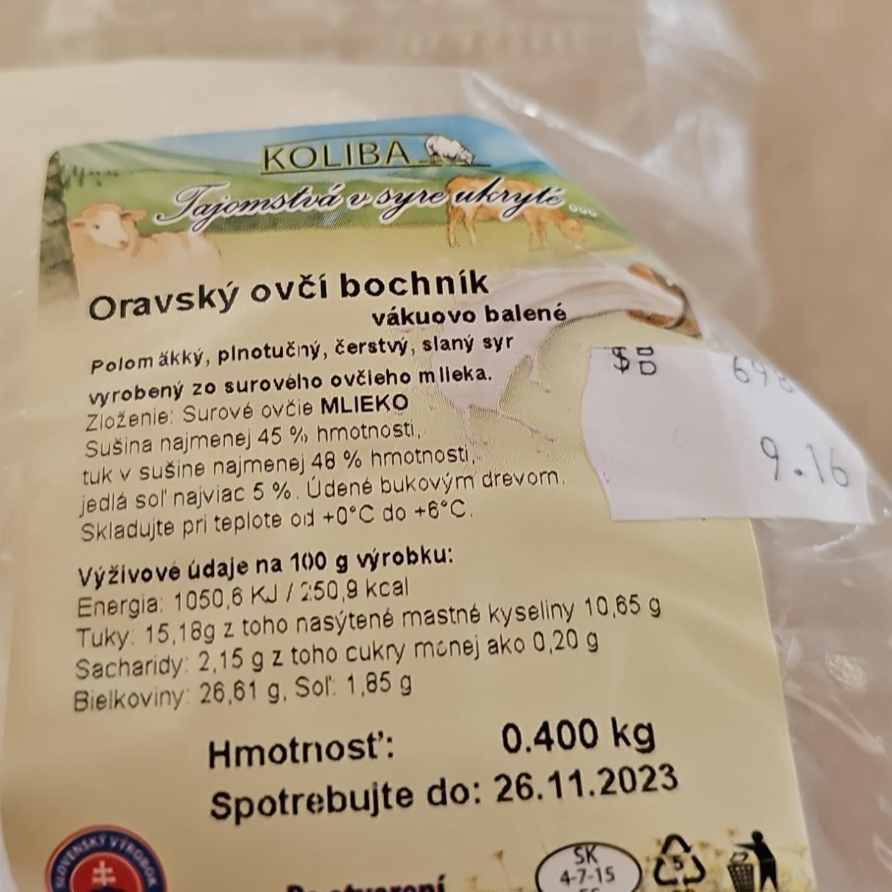 Fotografie - Oravský ovčí bochník Koliba