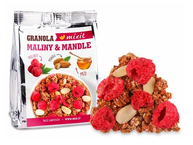 Fotografie - Granola z pece Maliny a mandle Mixit