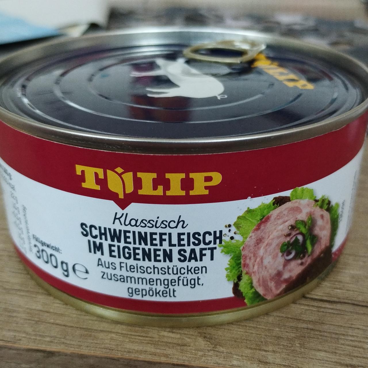 Fotografie - Klassisch Schweinefleisch im eigenen Saft Tulip