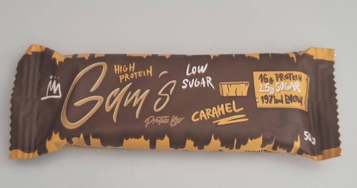 Fotografie - Protein bar Caramel Gam's