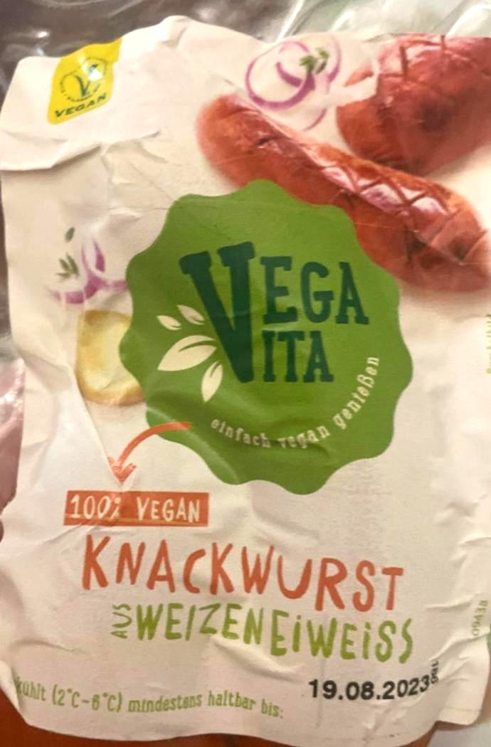 Fotografie - Knackwurst aus weizenweiss VegaVita