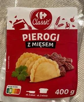 Fotografie - Pierogi z mięsem Carrefour Classic