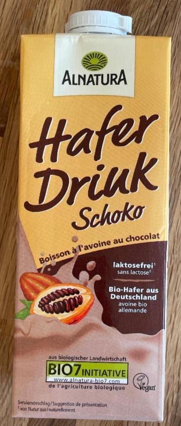 Fotografie - Bio Hafer Drink Schoko Alnatura