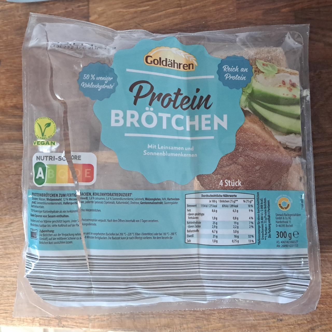 Fotografie - Protein Brötchen Goldähren