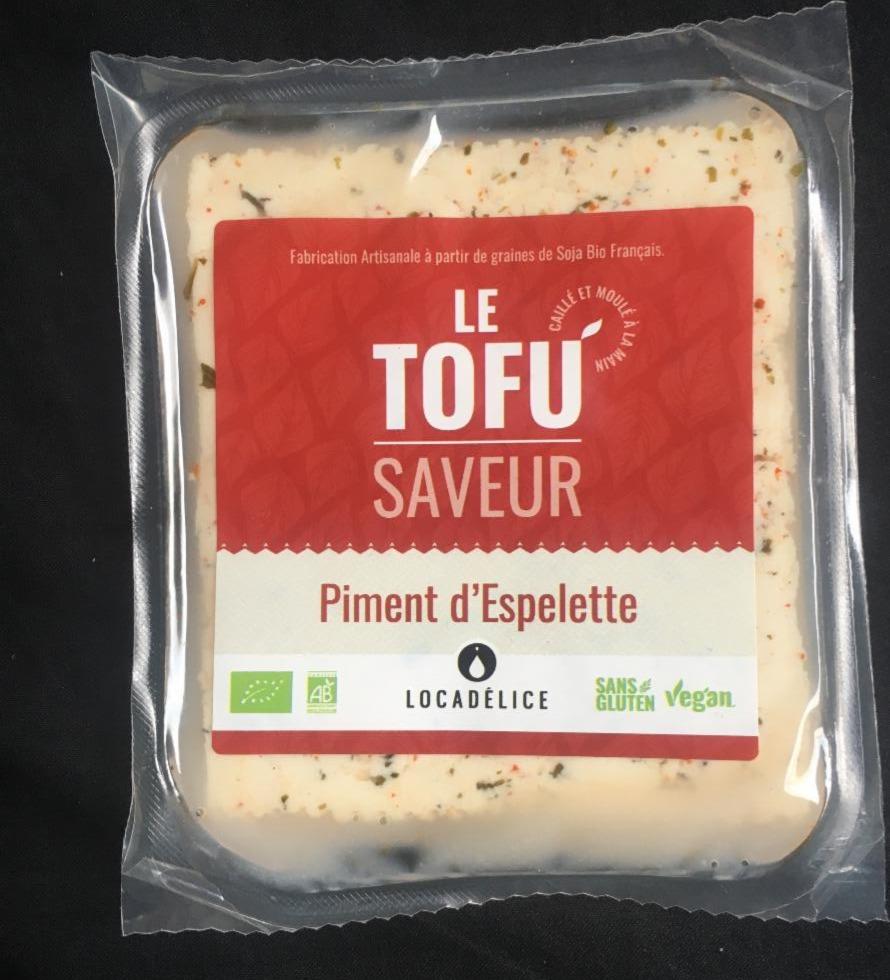 Fotografie - Le tofu saveur Piment d’Espelette Locadélice