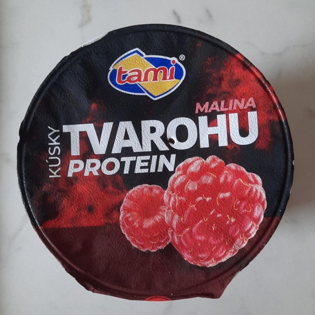 Fotografie - Kúsky Tvarohu protein Malina Tami