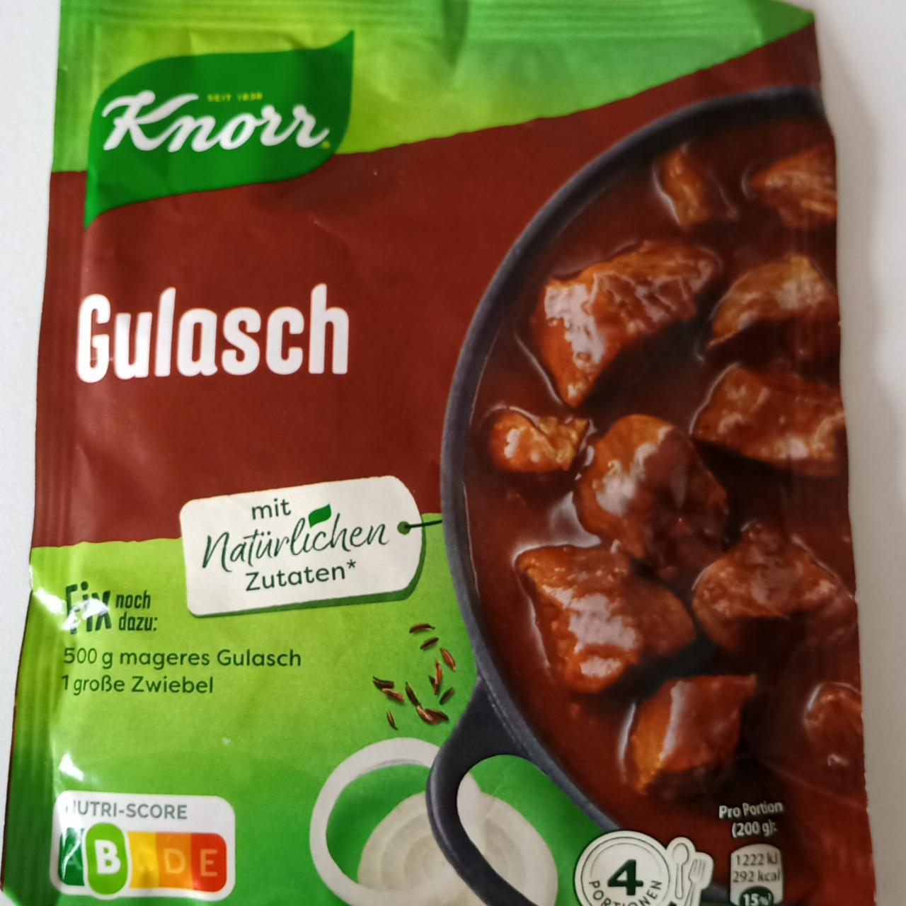 Fotografie - Gulasch Knorr