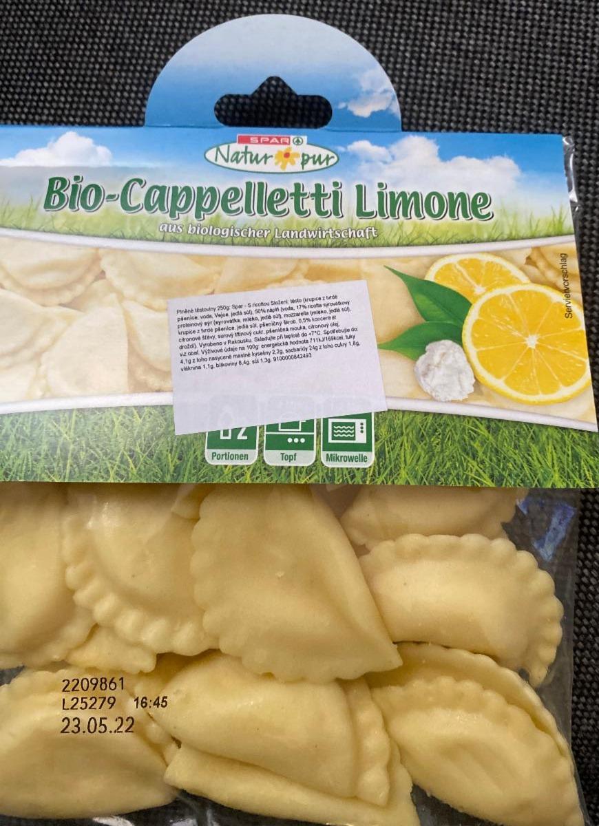 Fotografie - Bio-Cappelletti Limone Spar Natur pur