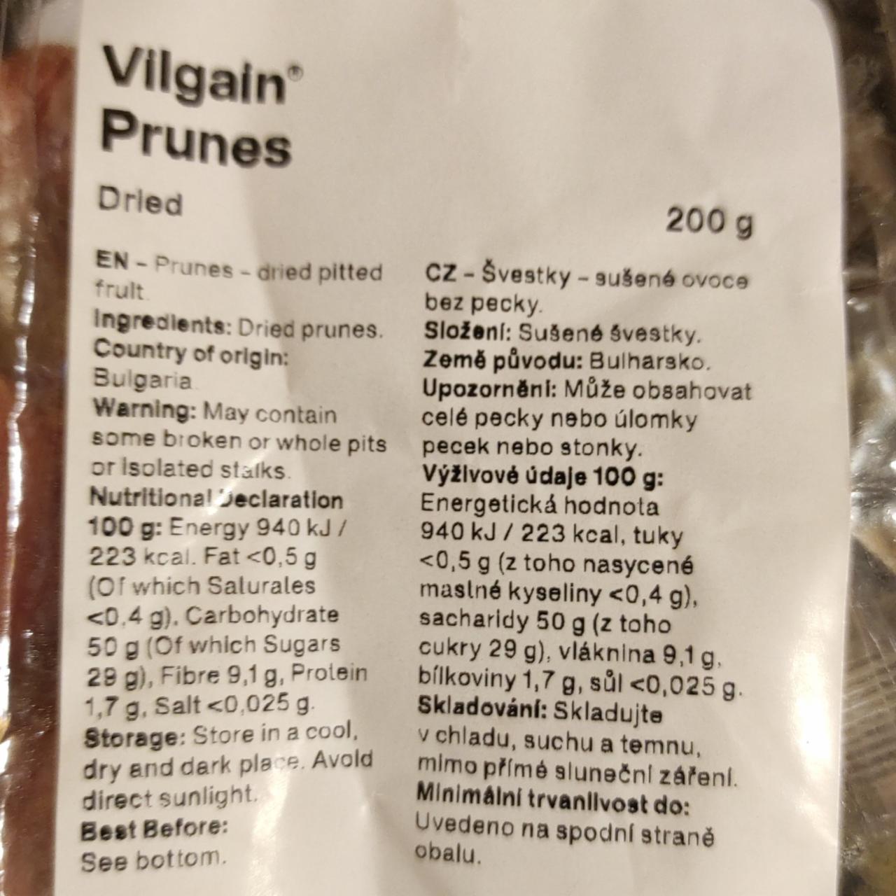 Fotografie - Prunes Vilgain