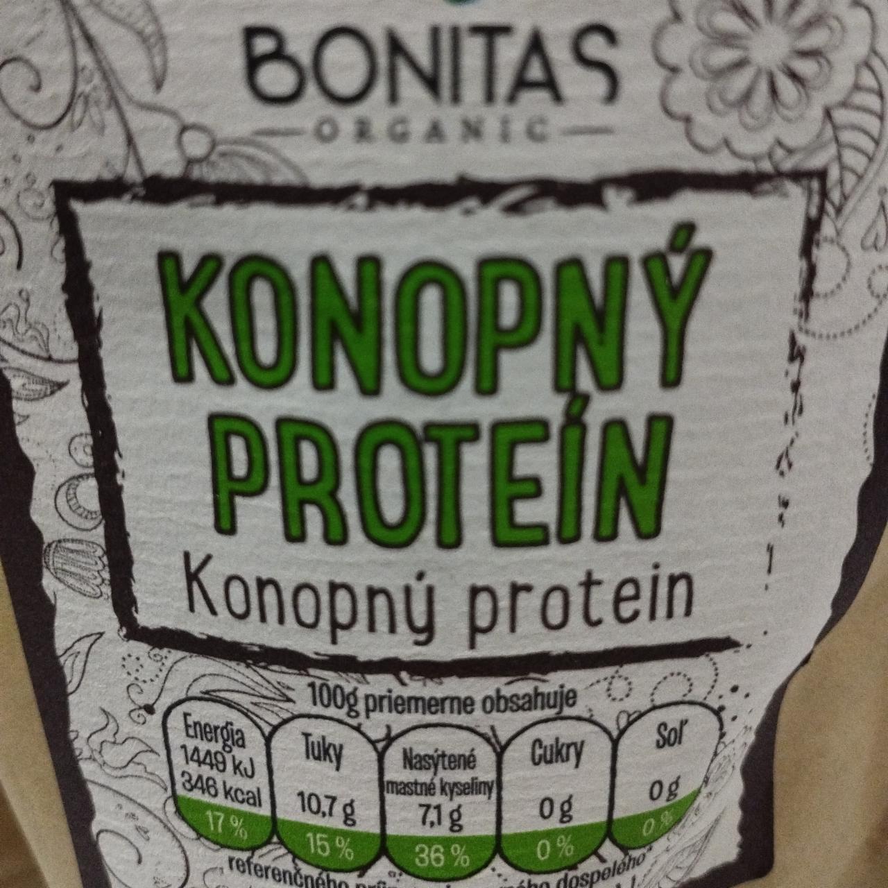 Fotografie - Bio Konopný protein BONITAS