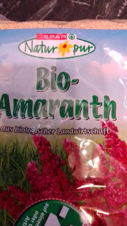 Fotografie - bio amaranth Spar Natur pur