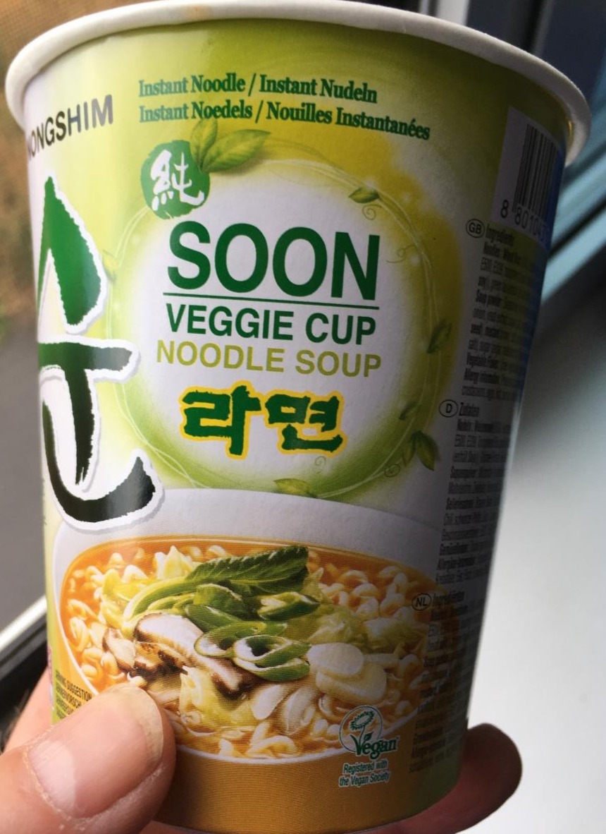 Fotografie - Soon Veggie Cup Noodle Soup Nongshim
